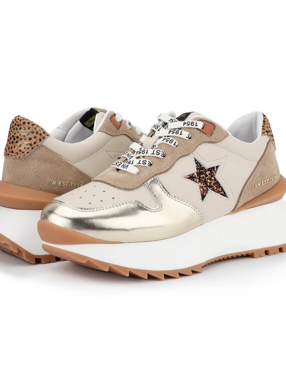 Vintage Havana Major 22 Blush Leopard Sneaker